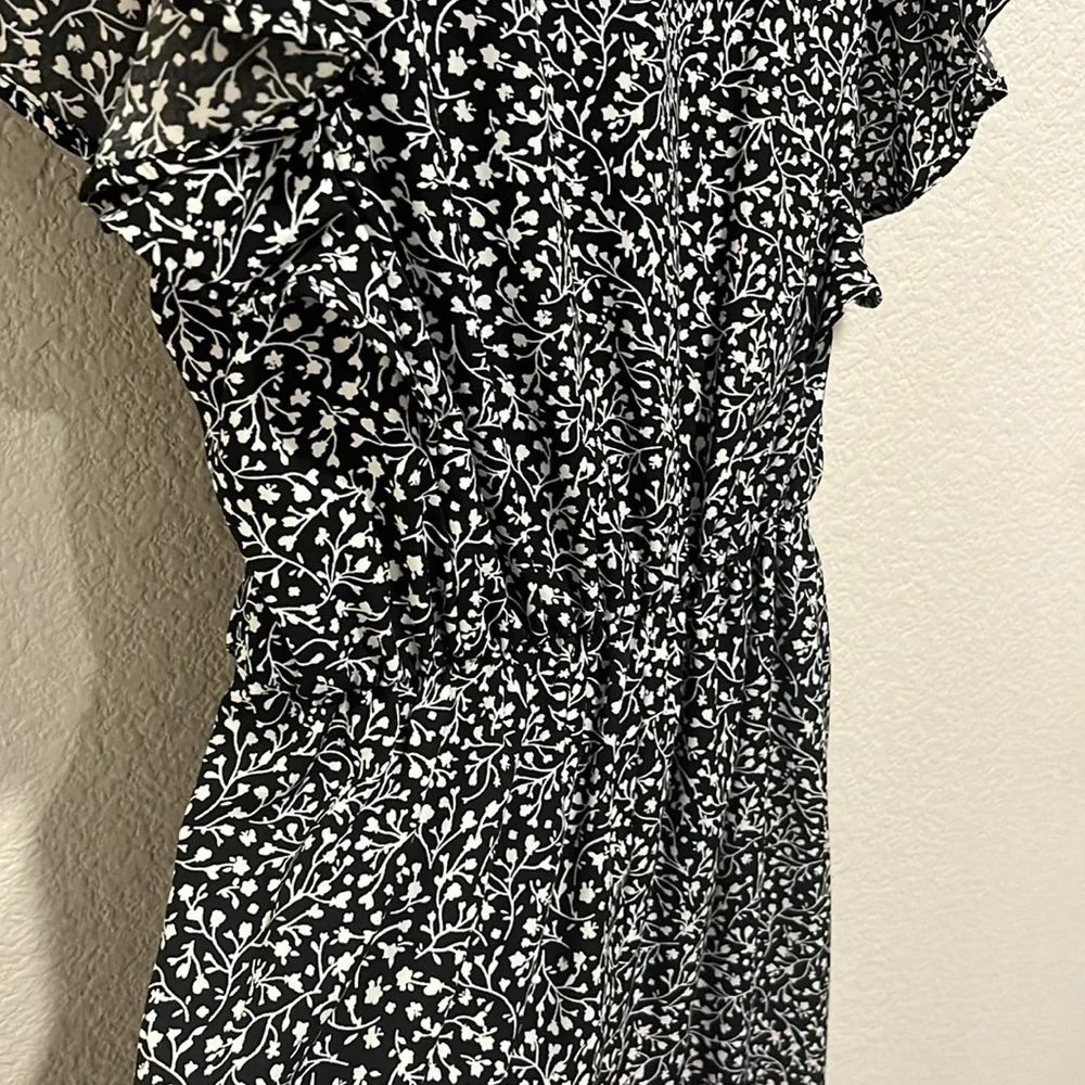 Sienna Sky Women’s medium button down dress Midi Spring style - Picture 5 of 5